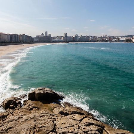 Lujoso Apartamento Centro A 3 Minutos De La Playa Ла-Корунья Экстерьер фото